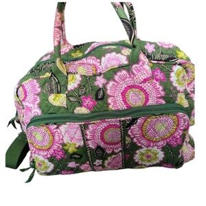 Vera Bradley Large Travel Duffle Bag - Olivia Pink